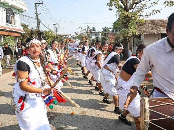 Tharu Stick Dance 1