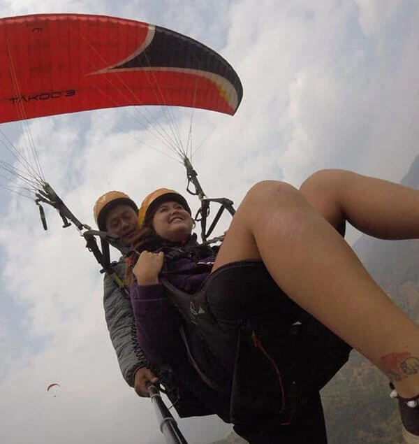 Paragliding in Nepal